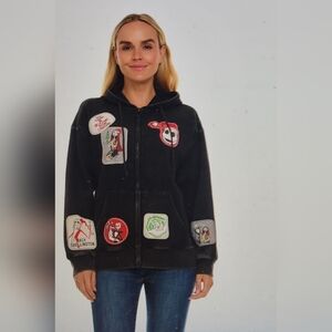 NWT. Disney Tim Burton Nightmare Before Christmas Hoodie